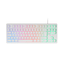 TECLADO H-MECH GAMING MARS GAMING MK023 PORTUGUES COLOR BLANCO TAMA??O COMPACTO TKL ILUMINACION RG