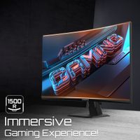 Miniatura 8 de GIGABYTE Monitor de juego curvo GS27FC 27" FHD - 1920 x 1080 (FHD), 180Hz, 1ms, 250 cd/m², FreeSync Premium, compatible con HDR, HDMI 2.0, DisplayPort