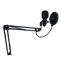 Miniatura 5 de MICROFONO PROFESIONAL+ CON ACCESORIOS KEEP OUT XMICPRO KIT USB CONTROL DE GANANCIA ENTRADA DE AURICULARES FILTRO CARDIOLE BRAZO ARTICULADO