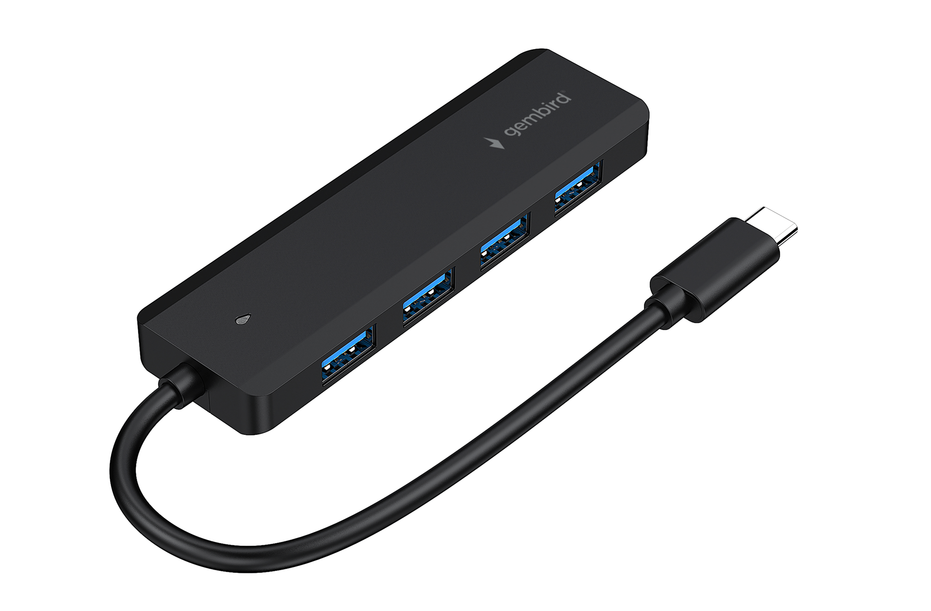 Gembird Concentrador Usb 3.1 (Gen 1) Tipo C De 4 Puertos