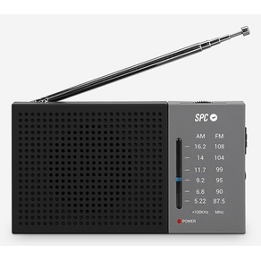 SPC-Jetty-Lite-AM-FM-Radio-Gris