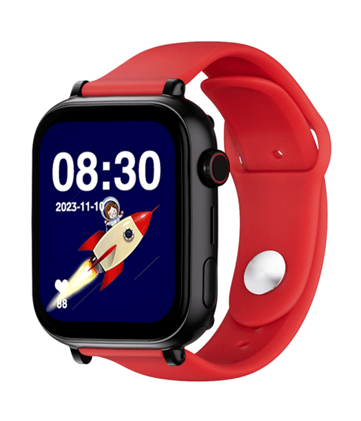 Save Family PLUS SmartWatch con GPS y llamada Negro Correa Silicona Roja NO INCLUYE SIM