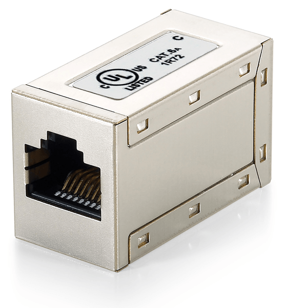 adaptador rj45 cat.6a antallado hembra hembra