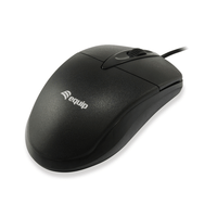 Miniatura 1 de MOUSE EQUIP LIFE  2 BOTONES OPTICO USB  NEGRO 1000DPI