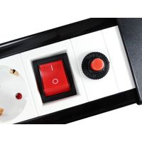 Miniatura 3 de REGLETA ALIMENTACION EQUIP CON 4 TOMAS CABLE DE RED DE 1.5 METROS + 2 PUERTOS USB PROTECCION SOBRECA