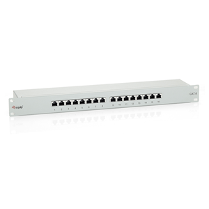 PATCH-PANEL-16-PUERTOS-CATEGORIA-6-APANTALLADO-COLOR-GRIS-CLARO