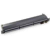 Miniatura 2 de PATCH PANEL 24 PUERTOS CATEGORIA 6A APANTALLADO PREMIUM COLOR GRIS CLARO