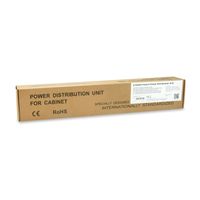 Miniatura 3 de REGLETA ALIMENTACION ALUMINIO RACK 19" 1U 8 TOMAS TIPO SHUCKO EURO CABLE 1.8m