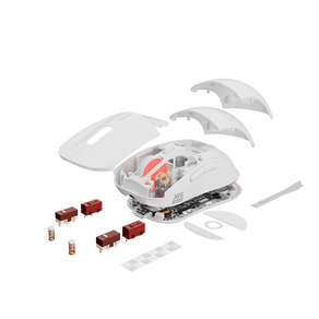RATON-GAMING-GENESIS-ZIRCON-XIII-CUSTOMIZABLE-INALAMBRICO-26000-DPI-BLANCO
