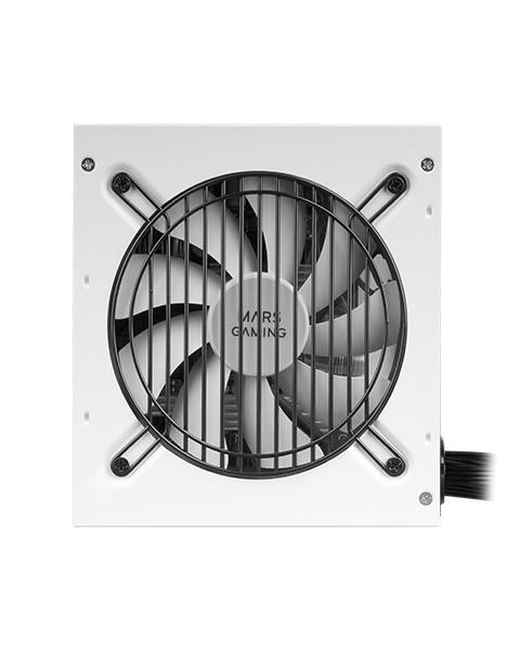 mars gaming  mpb550, fuente alimentación pc 550w atx, 6 años garantía, 80plus bronze 230v eu, 90  eficiencia, ventilador fdb 120mm con tecnología ai-r