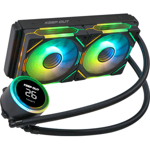 Keep-Out-XWC-240-PRO-CPU-Water-Cooler-Negro