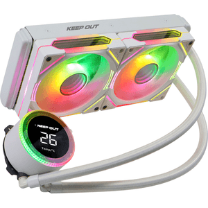 Keep-Out-XWC-240W-PRO-CPU-Water-Cooler-Blanco