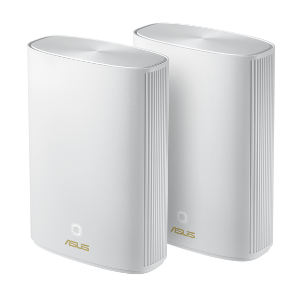 zenwifi ax hybrid (xp4) ax1800 pw line 2 set white mesh wifi  6