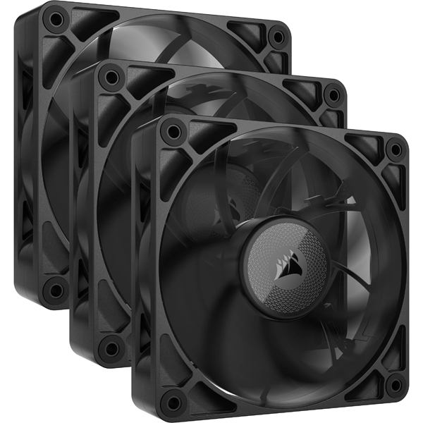 ventilador caja corsair rx max series, icue link rx120 max, 120mm fan, triple fan kit co-9051042-ww