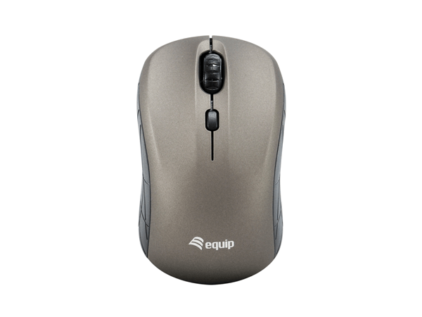 mouse mini  wireless equip life optico 4 botones scroll gris  1600dpi