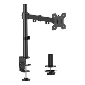 AISENS-Soporte-de-mesa-eco-giratorio-e-inclinable-para-monitor-TV-10kg--3-Pivotes--1-Brazos--de-17-32--Negro