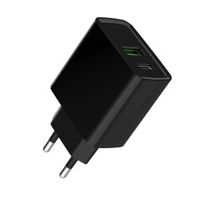 Miniatura 4 de CARGADOR RAPIDO USB GEMBIRD DE 2 PUERTOS Y 20 W, NEGRO