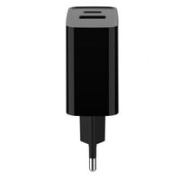 Miniatura 5 de CARGADOR RAPIDO USB GEMBIRD DE 2 PUERTOS Y 20 W, NEGRO