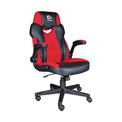 TALIUS SILLA CRAB GAMING negr/roja, brazos abatibles, butterfly, ruedas nylon, piston clase 4