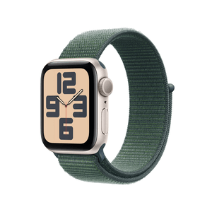Apple-Watch-SE-GPS-40mm-Starlight-Aluminium-Case-with-Lake-Green-Sport-Loop