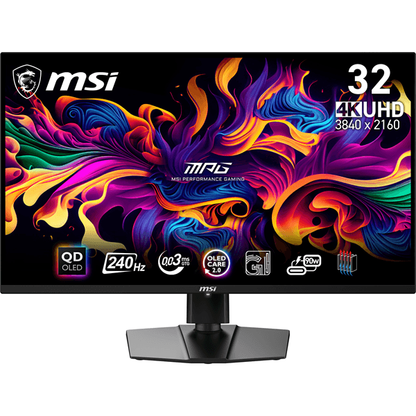 MONITOR MSI MPG 321URX QD-OLED 31.5" 3840 x 2160 HDMI