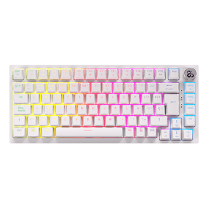 TECLADO GAMING NEWSKILL PYROS PRO IVORY | BLANCO