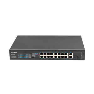 SWITCH-LANBERG-18-PTOS-100MB-16xPOE--2x-GBIT-ETHER-250W-RACK-19-