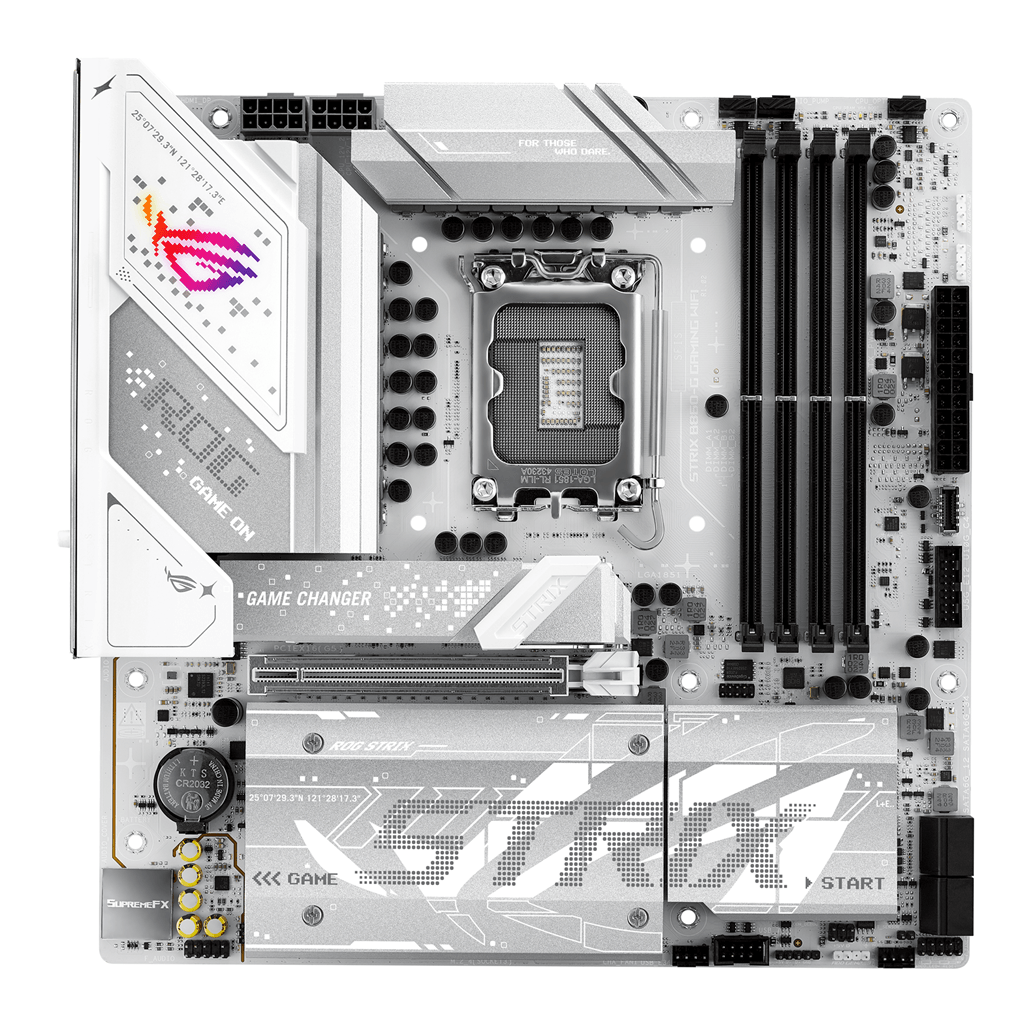 asus intel  rog strix b860-g gaming wifi lga 1851 (socket v1)