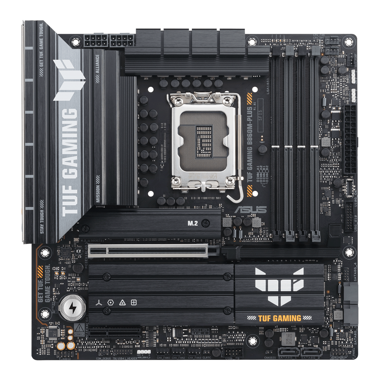 placa asus tuf gaming b860m-plus,intel,1851,b860,4ddr5,matx
