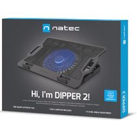 Miniatura 11 de BASE REFRIGERADORA NATEC DIPPER 2 PARA PORTATIL 12.1Ã?â?¬Â-17.3" CON 2 USB