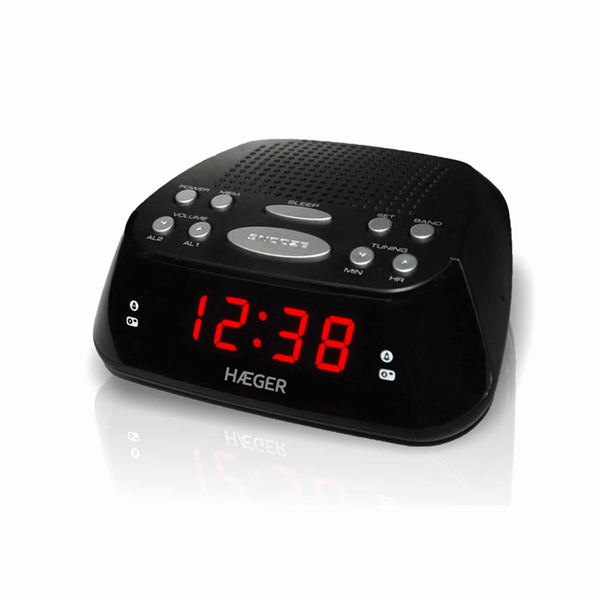 HAEGER SNOOZER RADIO DESPERTADOR