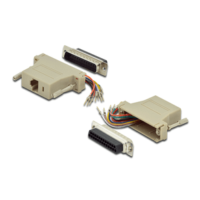 Adapter  DB25  RJ45  Modular DB25 M  RJ45 F