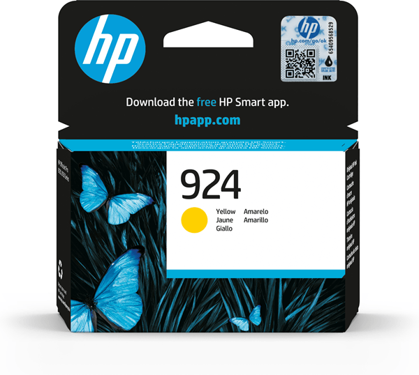 HP Ink/HP 924 Yellow Original Ink Cart