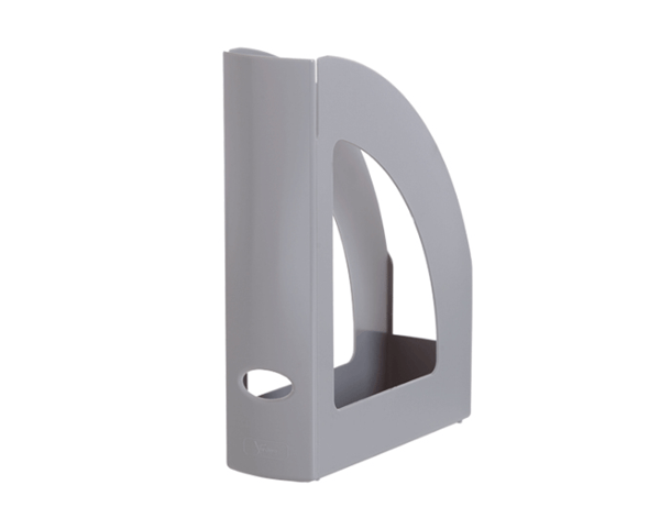 revistero ecogreen blanco 100  reciclado y reciclable a4 y folio 250x80x320 mm gris archivo 2000 2003 gs