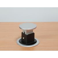 Miniatura 11 de REGLETA EQUIP POP-UP  PARA MESA 3 TOMAS + 2 PUERTOS USB   CON INTERRUPTOR ALUMINIO  DIAMETRO 60MM