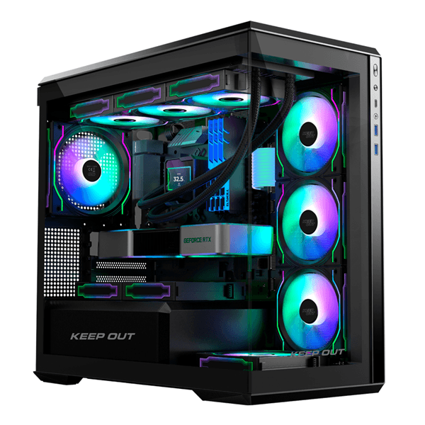 KEEP OUT XC-905 PRO+ Negro Incluye Fuente