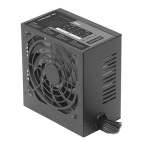 Fuente Alimentación 600W TACENS  APIII600, Fuente Alimentación PC ATX 600W, Tecnología SMD 85% Bronze 12V, Ventilador Ultra-silencioso 12cm, Negro 12 cm 80 PLUS BronzeNon-Modular
