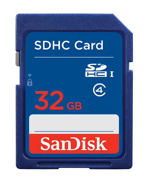 MEMORIA 32 GB SDHC SANDISK CLASE2