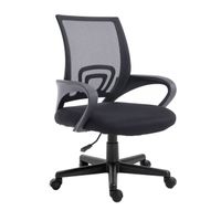Miniatura 3 de SILLA DE OFICINA EQUIP DE MALLA COLOR NEGRO RECUBRIMIENTO PU DE ALTA CALIDAD DISEÑO ERGONOMICO
