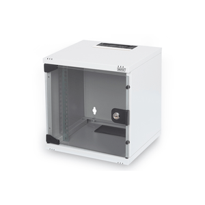254-mm-10--Wall-Mounting-Cabinet--6U-H330xW312xD300-mm--color-grey--RAL-7035--glass-door