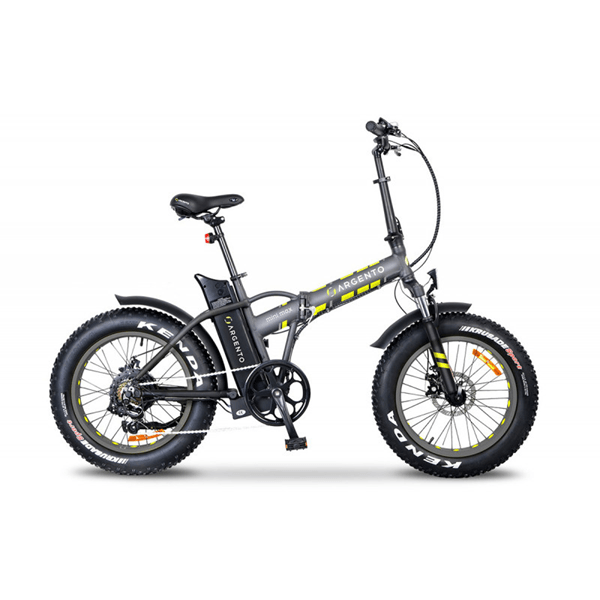 bicicleta electrica varios argento e bike mini max+ 20x4p silver