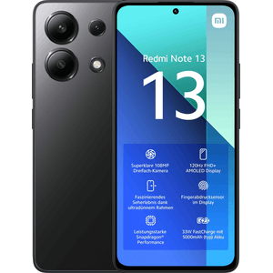 Smartphone  XIAOMI Redmi Note 13 6.67" 4G 8GB/256GB Negro