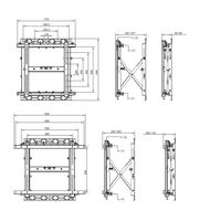 Miniatura 6 de SOPORTE DE PARED FIJO EQUIP 650325 PARA PANTALLA 19"-70" PUSH-IN POP-OUT VESA MAX 600X400 PESO MAX.
