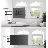 Miniatura 9 de SOPORTE PANTALLA 43" - 80" DOBLE BRAZO LARGO ARTICULADO EQUIP MAX. 50KG VESA MAX 800X400