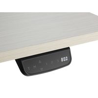 Miniatura 4 de MESA ELECTRICA ERGONOMICA ALTURA REGULABLE MOTOR DUAL  SIN TABLERO COLOR ESTRUCTURA GRIS CONTROL T