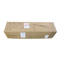 Miniatura 9 de MESA ELECTRICA ERGONOMICA ALTURA REGULABLE MOTOR DUAL  SIN TABLERO COLOR ESTRUCTURA GRIS CONTROL T