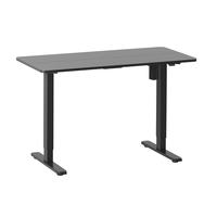 Miniatura 1 de MESA ELECTRICA ERGONOMICA ALTURA REGULABLE  TABLERO NEGRO 120X60  COLOR ESTRUCTURA NEGRO CONTROL TACTIL ALTURA DESDE 68CM-118CM