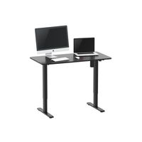 Miniatura 6 de MESA ELECTRICA ERGONOMICA ALTURA REGULABLE  TABLERO NEGRO 120X60  COLOR ESTRUCTURA NEGRO CONTROL TACTIL ALTURA DESDE 68CM-118CM