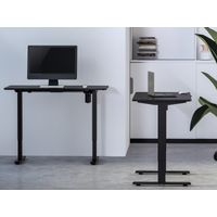 Miniatura 9 de MESA ELECTRICA ERGONOMICA ALTURA REGULABLE  TABLERO NEGRO 120X60  COLOR ESTRUCTURA NEGRO CONTROL TACTIL ALTURA DESDE 68CM-118CM