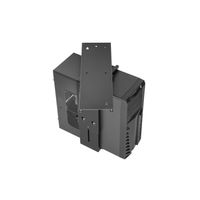 Miniatura 5 de SOPORTE CPU EQUIP 650892 PARA INSTALACION BAJO MESA GIRATORIO 360§ ACERO COLOR NEGRO MAX. 10KGS